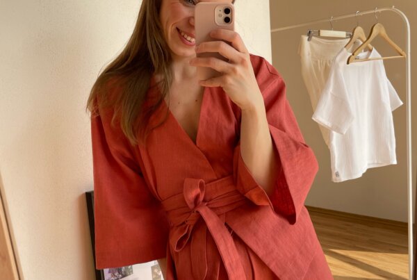 dostrim.sk - ľanový kimono set