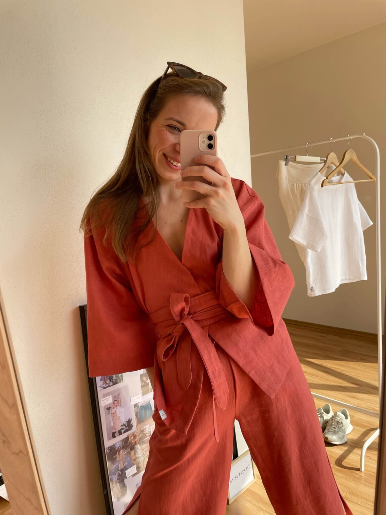 dostrim.sk - ľanový kimono set